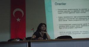 Prof. Dr. Sayın Hülya YILMAZ STEM Eğitimi Verdi