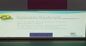 İFL Gençler Arası Bilgi Yarışması Ön Eleme Birincisi Oldu