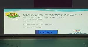 İFL Gençler Arası Bilgi Yarışması Ön Eleme Birincisi Oldu