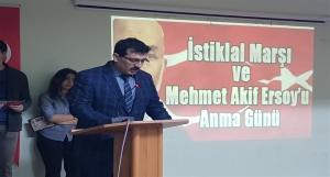 İstiklal Marşımızın Kabulünü Kutlama ve Mehmet Akif Ersoyu Anma Töreni