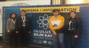 IV. Ulusal Bilim Kampındayız