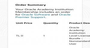 Oracle Academy Üyeliğimizi Yeniledik