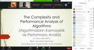 Uzaktaki Uzmanlar Yakına Geliyor - Dr. Özkan ARAPOĞLU - Algoritmaların Karmaşıklık ve Performans Analizi