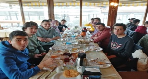 Kış Kampına Katılacak Olimpiyat Öğrencilerimiz İle Kahvaltı Yaptık
