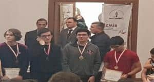 İzmir Bilim Olimpiyatlarında Öğrencilerimiz Ödül Aldılar