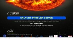 NASA Space Apps 2024 - 10 Öğrencimiz Katıldı