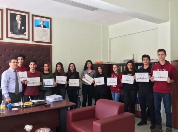 Kalite Etiketli eTwinning Projemizin Başarısı