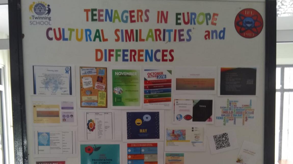 eTwinning Projesi - Teenagers in Europe Cultural Similarities and Differences