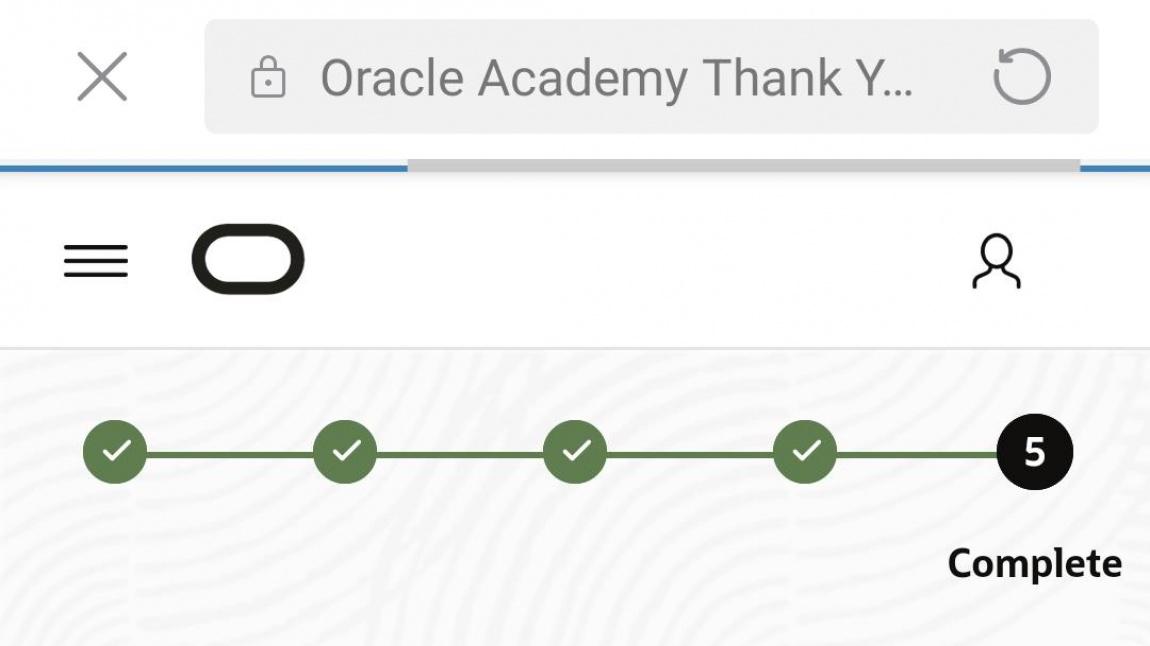 Oracle Academy Üyeliğimizi Yeniledik