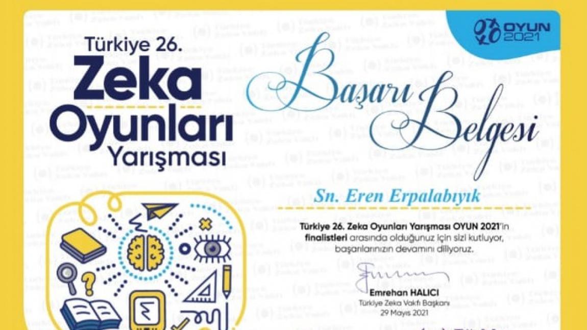 Eren Erpalabıyık Türkiye Finallerine Katıldı