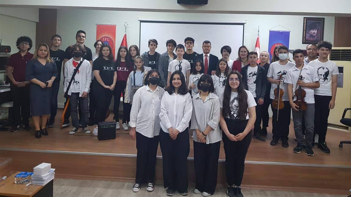 Atatürk'ü Anma, Gençlik ve Spor Bayramı Okul Törenimizi Yaptık